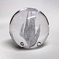 Crystal paperweight