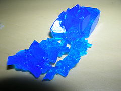 Sulfate de cuivre — Wikipédia