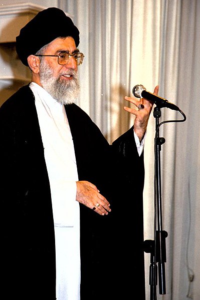 File:Cultural attachés meet Ali Khamenei - August 6, 2000 (1).jpg