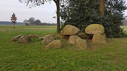 The large stone grave D2 near Westervelde