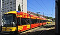 112 Feuerwehrbahn - Sonderbeklebung - Linie 1 - Leutewitz am Pirnaischen Platz