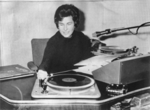 Dione Venables, BFBS Malta, oko 1972. (ljubaznošću Nicola Loftus)