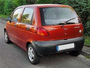 Daewoo Matiz: Pierwsza generacja, Druga generacja, Trzecia generacja