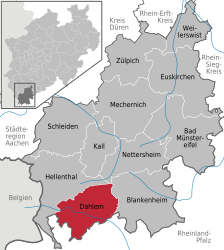 Dahlem - Carte