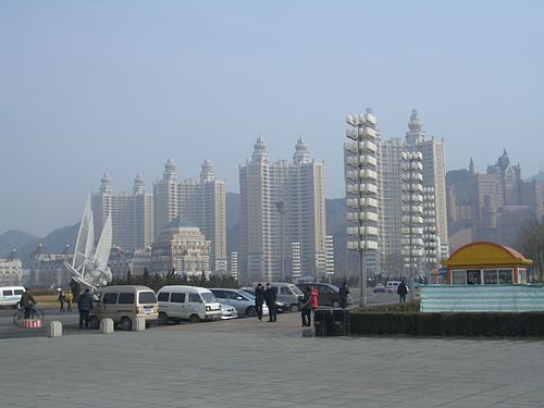 Skyscrapers in Dalian