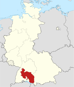 Deutschland Lage von Württemberg-Hohenzollern.svg