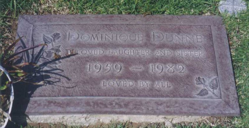 File:Dominique Dunne headstone.jpg