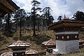 Druk Wangyal - 108 Chortens at Dochula on Thimphu-Punakha Highway - Bhutan - panoramio (1).jpg
