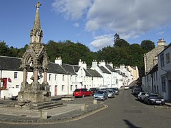 Dunkeld Market Place and Fountain - geograph.org.uk - 633061.jpg