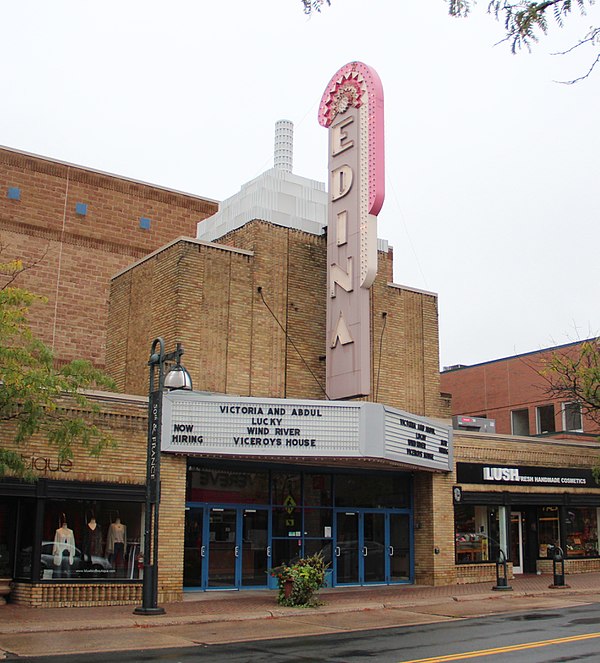 Edina Cinema, a theater in downtown Edina that opened in 1934