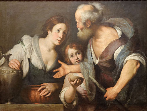 Prophet Elijah and the Widow of Sarepta