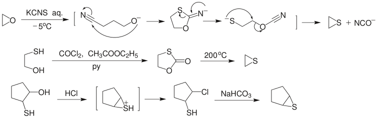 環硫化物的合成
