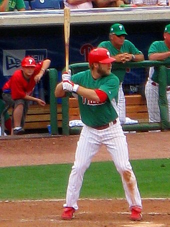 The Philadelphia Phillies started the tradition of wearing green uniforms on St. Patrick's day.