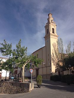 Skyline of Fuentes de Ayódar