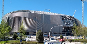 Santiago bernabéu stadium avenida de concha espina madrid