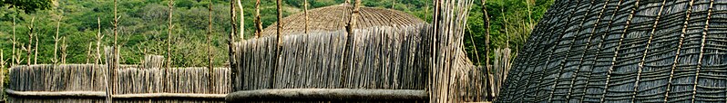 File:Eswatini banner Traditional houses.jpg