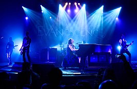 Evanescence at The Wiltern theatre in Los Angeles, California 08.jpg