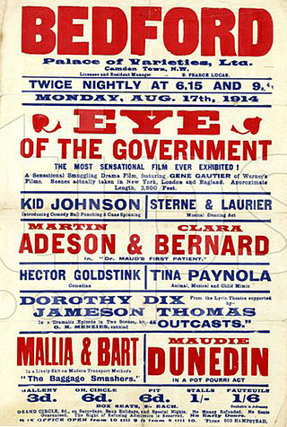 <i>The Eye of the Government</i> 1914 American film