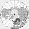 Nube di cenere stimata per le 18:00 GMT del 15 aprile. L'attuale previsione stimata dall'Istituto meteorologico di Londra London Volcanic Ash Advisory Centre site.