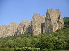 Les Pénitents aux Mées.