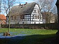 Rectory, side building and enclosure wall of a rectory