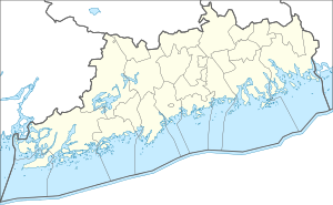 Ärtholmen på en karta över Nyland