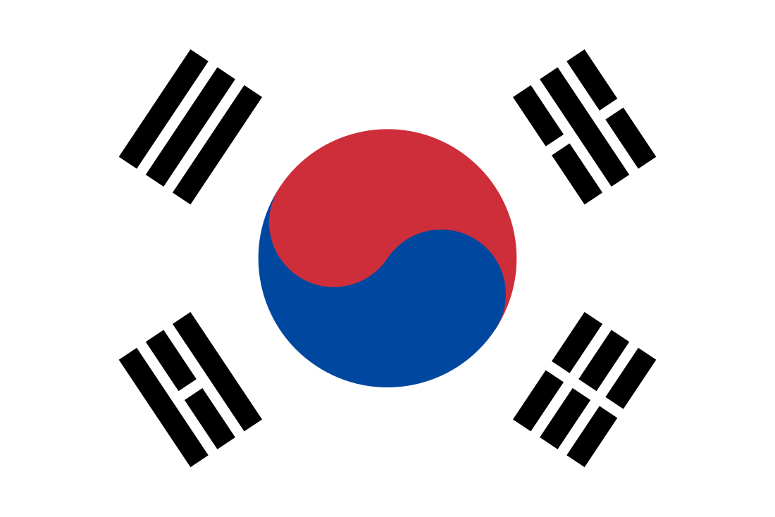 Vlag van Zuid-Korea