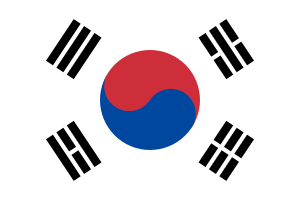 Bandeira da Coreia do Sul