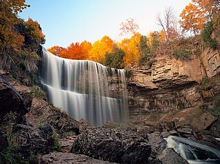 <span class="mw-page-title-main">Webster's Falls</span> Waterfall in Ontario, Canada