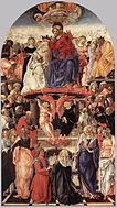 フランチェスコ・ディ・ジョルジョ・マルティーニ: 『聖母戴冠』, 1472