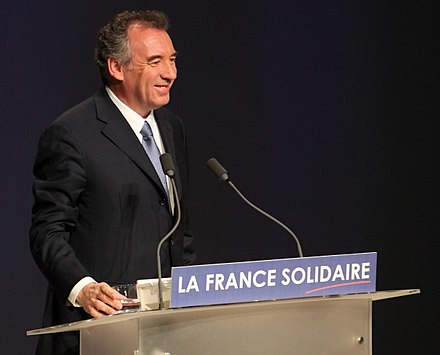 Bayrou campaigning
