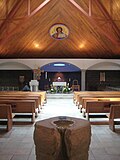 McGuinness'teki Frasatti Şapeli, adını Blessed Fr. Pier Giorgio Frassati. Şapel, doğu kiliselerini anımsatan kubbeli bir tapınağa sahiptir ve Oklahoma Şehri Başpiskoposluğu içinde Bizans Ayini hizmetlerine ev sahipliği yapmaktadır.