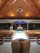 The Frasatti Chapel at McGuinness, named after Blessed Pier Giorgio Frassati.
