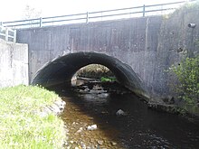 Galwilly Bridge Over The Milltown Burn Located Outside Maghera In Glen Housing Estate.