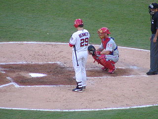 Gary Bennett (baseball) American baseball player