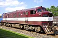 Diesel-elektrische Lok GMD B12 B-B # 6001, 1953 von GMD für die EFVM gebaut, 1968 an die RFFSA abge­geben, jetzt bei Ferrovia Tereza Cristina, Tubarão (SC)