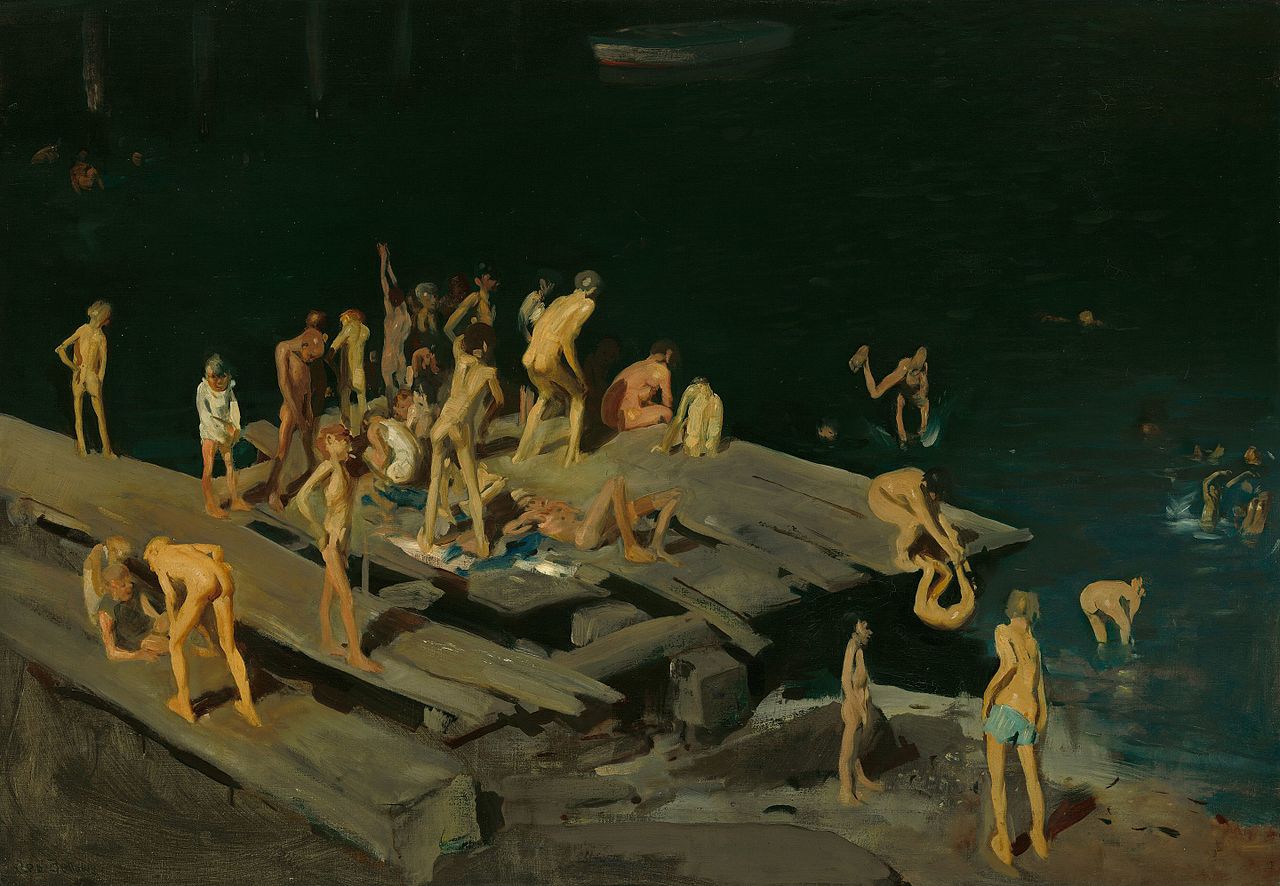 File:George Bellows - Forty-two Kids, 1907.jpg - Wikimedia Commons