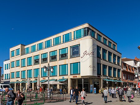 Goethe Kaufhaus, Theaterplatz 2a, Weimar 8892