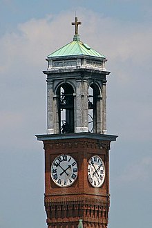 Clocktower of St. Aloysius Church Gonzaga College High School Clocktower.jpg