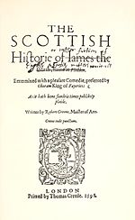 Thumbnail for The Scottish History of James IV