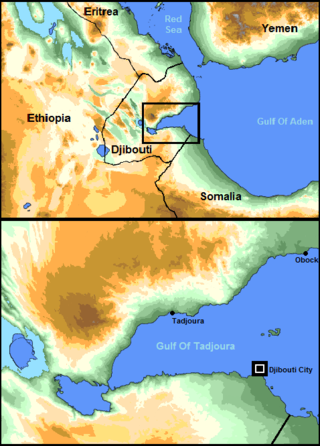 <span class="mw-page-title-main">Gulf of Tadjoura</span> Gulf of the Indian Ocean in the Horn of Africa