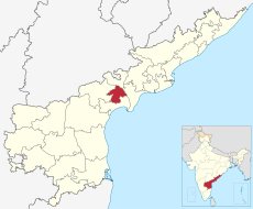 Guntur in Andhra Pradesh (India).svg
