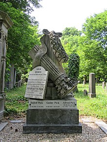 Grab von Gustav Pick auf dem Wiener Zentralfriedhof