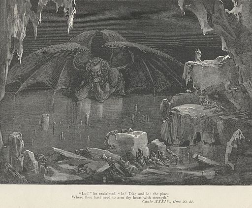 Gustave Dore Inferno 34 caption