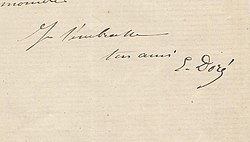 Gustave Dorés signatur