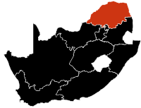 Outbreak evolution in South Africa
Deaths
Confirmed cases H1N1 South Africa Map.svg