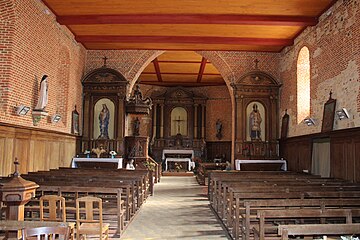 La nef de l'église.