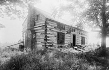 "Hardscrabble", the log house built by Grant in between wars Hardscrabble.jpg