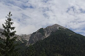 Härmelekopf vaadatuna Rosshütte piirkonnast põhja