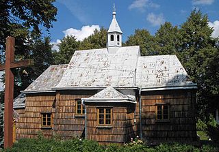 Hawłowice Village in Subcarpathian Voivodeship, Poland